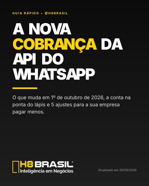 Capa do guia A nova cobrança da API do WhatsApp